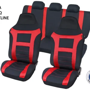 Cappa 14842 - Autopotahy Perfetto EL Škoda Karoq Sportline červená Expresní Doručení