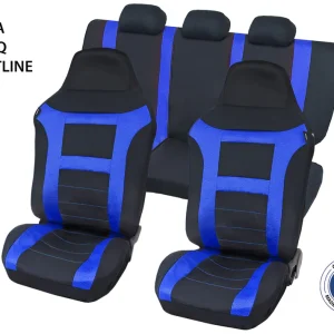 Vrácení Zdarma Cappa 14845 - Autopotahy Perfetto EL Škoda Karoq Sportline modrá