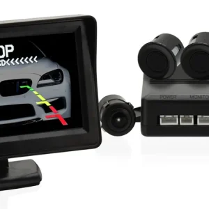 Compass 33604 - Parkovací asistent 4 senzory + zadní kamera Speciální Cena