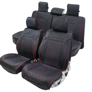 Cappa 15013 - Autopotahy VIENNA černá/červená Akční Cena
