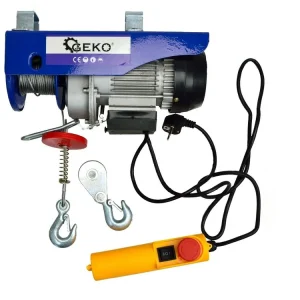 GEKO G01087 - Elektrický naviják, 150/300kg, 1300W Dokud Zásoby Vydrží