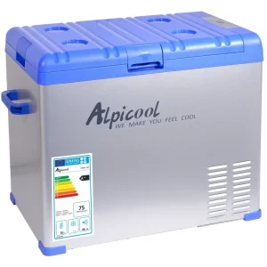 Vysoce Kvalitní Compass 07092 - Chladící box kompresor 50l 230/24/12V -20°C BLUE