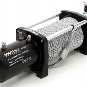 KRAFT&DELE KD1565 - Kraft&Dele , Lanový naviják 12V s nosností 5,4 t Novinka