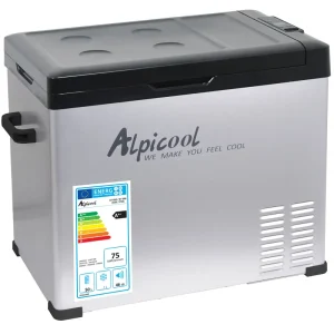 Compass 07096 - Chladící box kompresor 50l 230/24/12V -20°C GREY Víkendová Akce