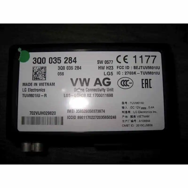 řídící jednotka služeb online ŠKODA Kodiaq 5653Q0035284 Nová Kolekce