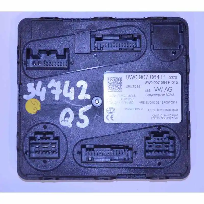Vrácení Zdarma řídící jednotka komfortu AUDI Q5 80A8W0907064P