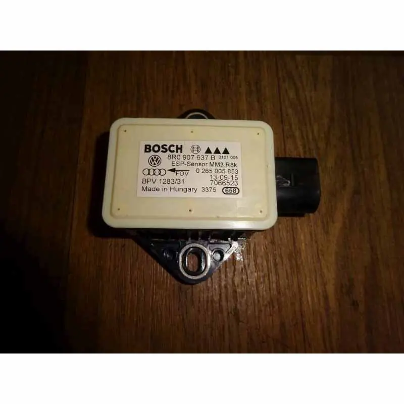 čidlo zrychlení a přírůstu otáček AUDI A4 8K0 lift8R0907637B Přímo Od Výrobce