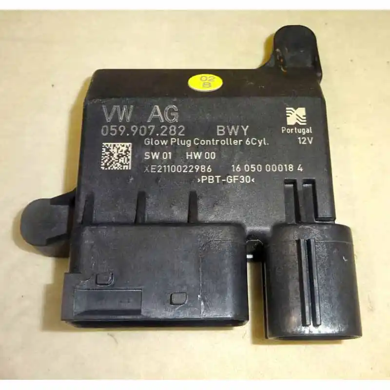 řídící jednotka žhavící svíčky AUDI Q7 4M0 3,0 TDi V6 200 KW059907282 Speciální Cena