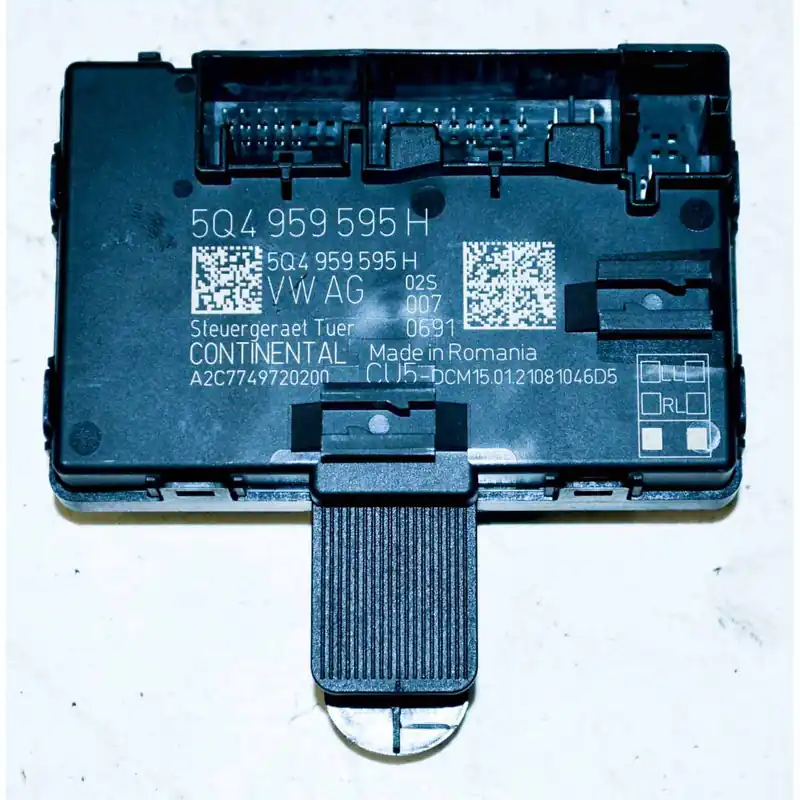 Expresní Doručení řídící jednotka dveří zadní levá/pravá ŠKODA Octavia IV 5E35Q4959595H