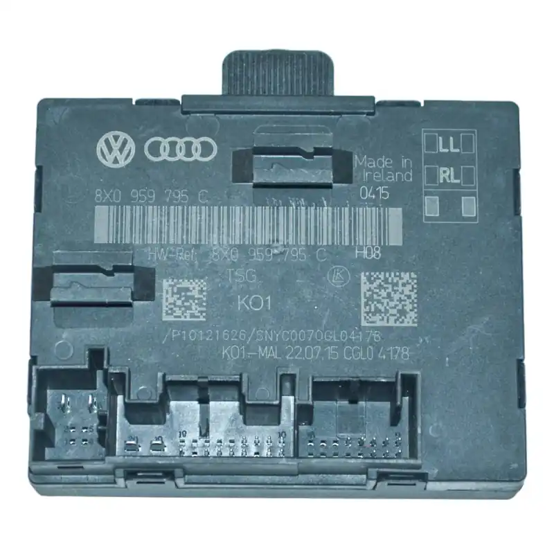 Sleva řídící jednotka dveří zadní levá/pravá AUDI Q3 8U0 (lift)8X0959795C