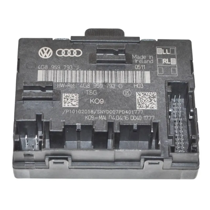 Tovární Cena řídící jednotka dveří přední levá AUDI A6 4G0 lift4G8959793J