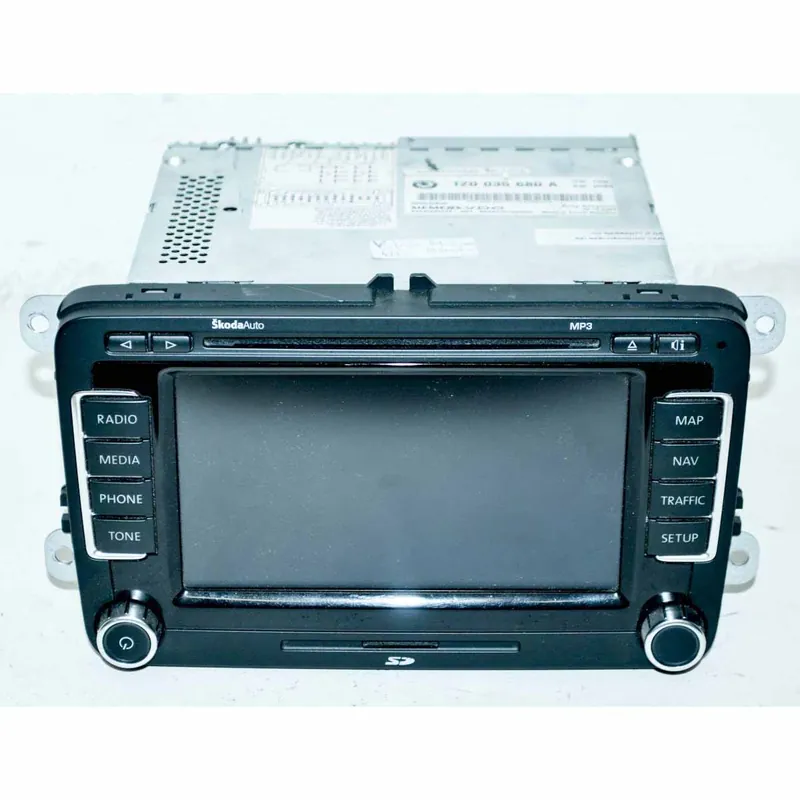 Doprava Zdarma rádio + navigace COLUMBUS ŠKODA Octavia II 1Z01Z0035680A