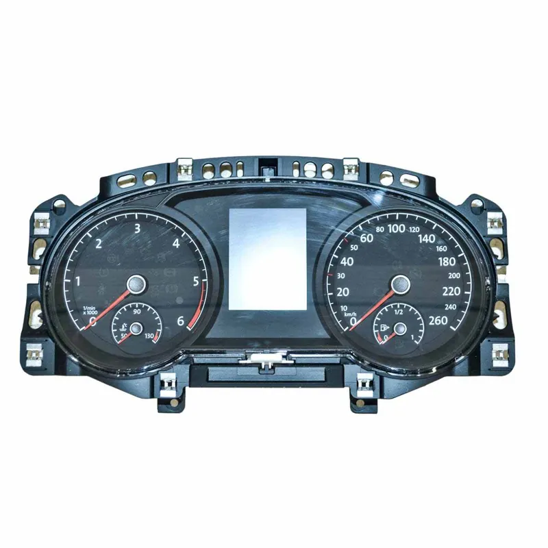 Cenový Hit přístroje VW Golf VII 5G0 lift 2,0 TDi5G1920741B - lehce poškrábané, ulomený držák